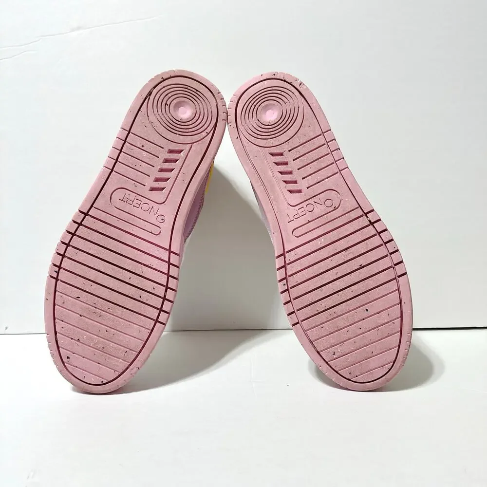 ONCEPT Porto Sneakers White Orchid Pink Leather W Size 11.5 Mod 031 Playoff S24